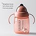 Tommee Tippee Starter Weighted Straw Baby & Toddler 10oz Sippy Cup for 6 Months+, with Silicone Weighted Straw and Easy-Hold Handles, BPA Free, Pink, Pack of 2