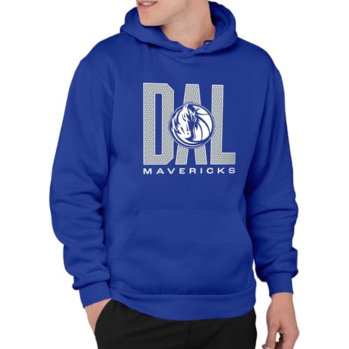 Junk Food NBA - Dallas Mavericks City Mesh Adult Hoodie Royal Blue