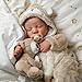 BABESIDE Lifelike Reborn Baby Dolls Boy - 17-Inch Baby Soft Body Realistic-Newborn Baby Doll Silicone Full Body Vinyl Real Life Baby Dolls with Toy Accessories