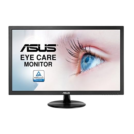 Asus VP228DE - Monitor 21.5" Full HD (1920 x 1080 píxeles, LCD, 5ms, contraste 100000000:1, 200 cd/m²), color negro