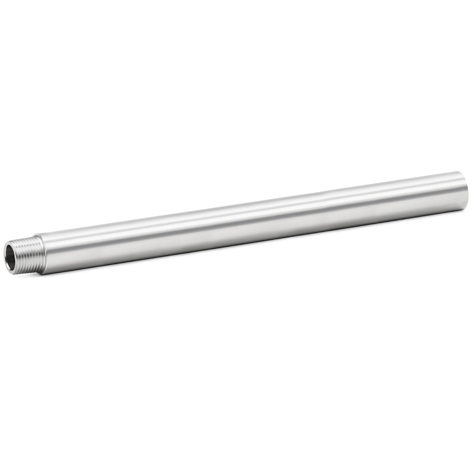 Conector de tubería de acero inoxidable 304 ChillWaves NPT 3/4 macho a hembra de 400 mm