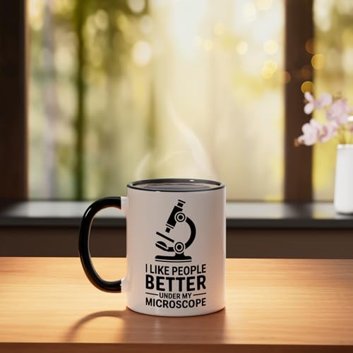 Taza cerámica para técnicos de laboratorio 11 oz miniatura 3