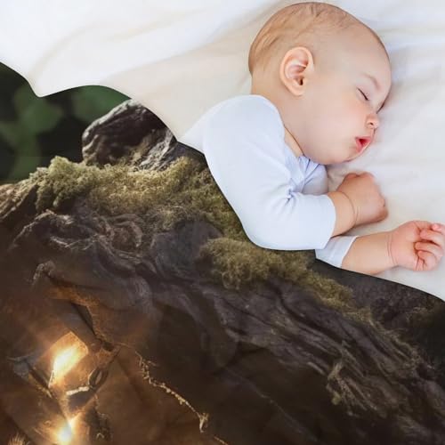 Plaid couverture écureuil contre les nuits fraîches en molleton isolant - 5