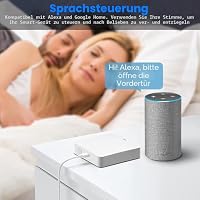 Smart Multi-Modus-Gateway: ZigBee 3.0 & Bluetooth & Mesh-Hub, App-Fernbedienung, intelligente drahtlose Smart-Home-Gateway-Sprachsteuerung über Alexa/Google Home (unterstützt NUR Tuya Smart-Geräte) – Ansicht 4