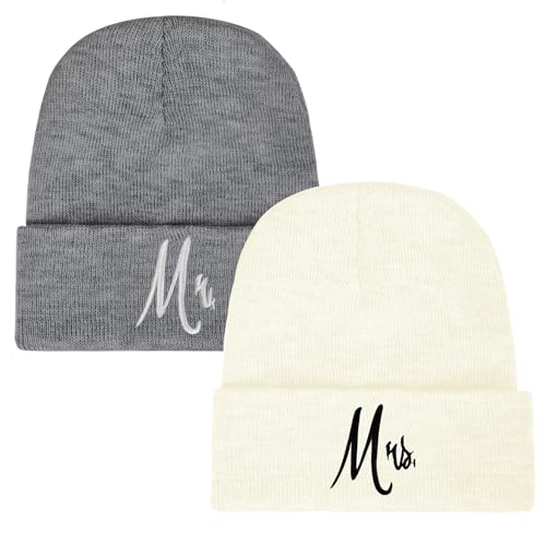 ZOORON Unisex Slouchy Knit Beanie Pack for Men & Women