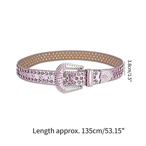 Eye-Catching Shinning Adult Waist Belt Luxurious Waist Belt Fashion Belts Full Belt For Nightclub Rhinesto4