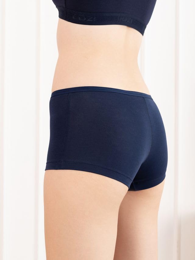Image of Lux Cozi Women's 100% Cotton Panties (Colors and Prints May Vary) (Pack of 4)