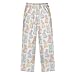 Yuiboo Bunny Cute Pajama Pants Elastic Waist Loungewear Indoor With 2 Pockets 6-8Y