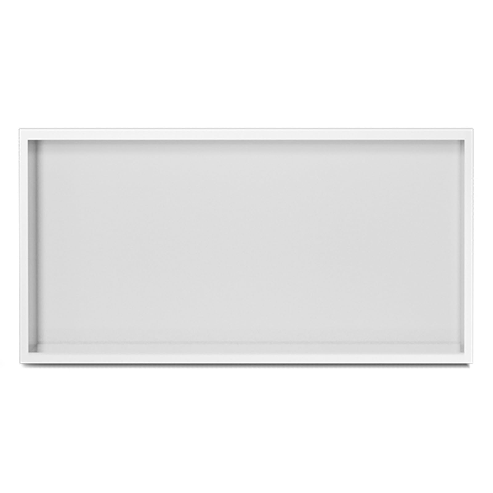 AYCDL 304 Stainless Steel Shower - Waterproof Wall Shelf for Bathroom Kitchen Living Room - Red nizer for Shampoo & Toiletries - 120x28x12.5 cm,Bianco-70x28x12.5CM/27.56x11.03x4.93in