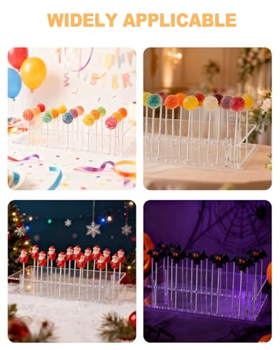 Soporte para tartas acrílico con 22 agujeros, precio reducido a $10.99 - Image 4