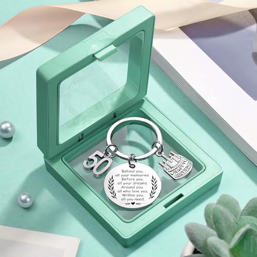 Image of Happy 50th Birthday Gifts for Women Her, Turning 50 Year Old Birthday Gifts | 50 and Fabulous Birthday Gifts Box 1976 Gift Basket, Unique 50th Birthday Gift Ideas for Her Mom Sister Friend Wife Grandma