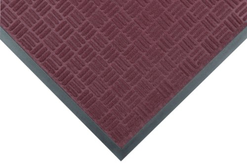NoTrax 167 Portrait™ Rubber-Backed Entrance Mat, for Home or Office 4' X 10' Burgundy