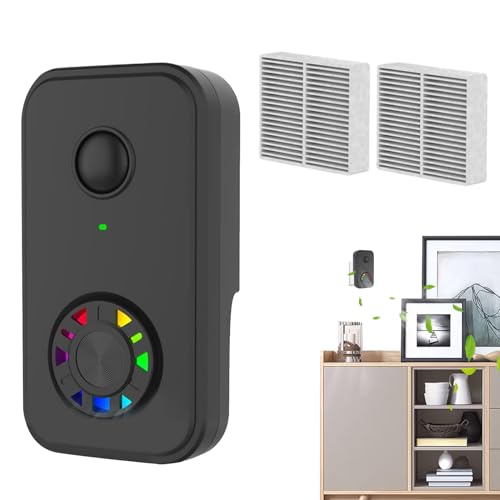 Purificadores De Aire De Iones Negativos Para Hogar | Purificador De Aire Para Habitaciones Grandes,Con Filtro Reductor De Olores Y Funcion Silenciosa,