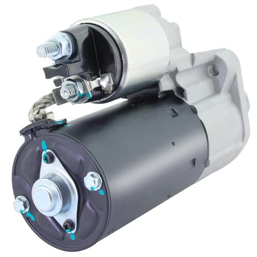 Image of Starter Compatible with Mercedes Benz 10-11 E350 C350 C300 SLK350 SLK300 ML350 GLK350, 07-12 GL450 GL550 SL550, 07-09 CL550 CLK550, 09-11 R350 G550, 006-151-37-01 006-151-37-01-80 410-24322 410-24283