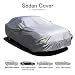 MATCC Funda para Coche Exterior Cubierta del Coche Impermeable Lona Coche Exterior...