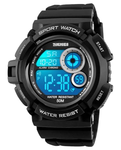 YfW^X|[cEHb`t@bVJWAdqLED Military Luminescent Watch with 50 mh Men's standard ubN