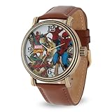 Marvel Men's W001761 Spider-Man Analog-Quartz Brown Watch