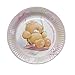 Piatti in Carta 18 cm Orsacchiotto Rosa 10 pz