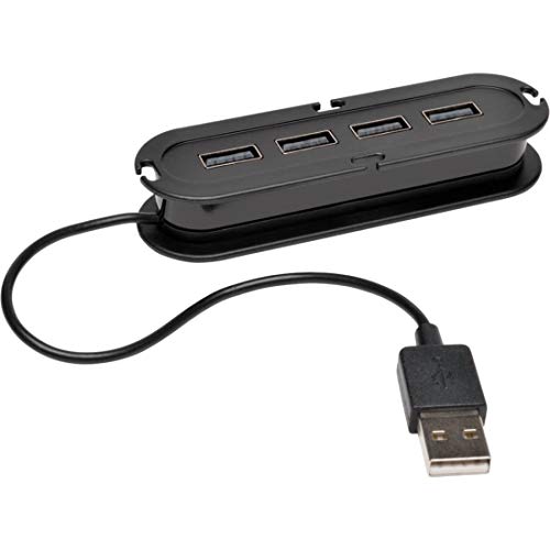 Tripp Lite 4-Port USB 2.0 Hi-Speed Ultra-Mini Hub (U222-004)