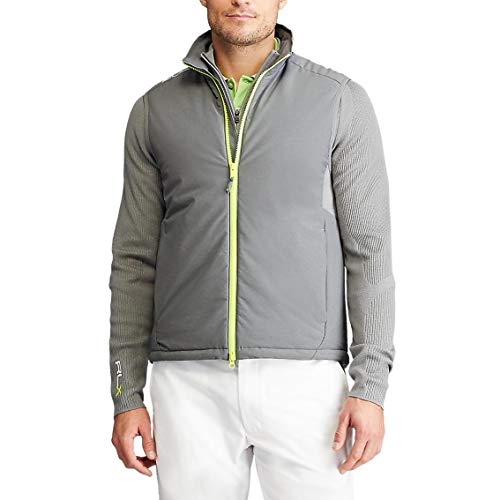 Polo Ralph Lauren RLX Men's Water-Repellent Stretch Vest, Grey