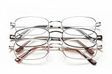 Optx 20/20 Staple Reading Glasses, + 150, (Pack of 3)