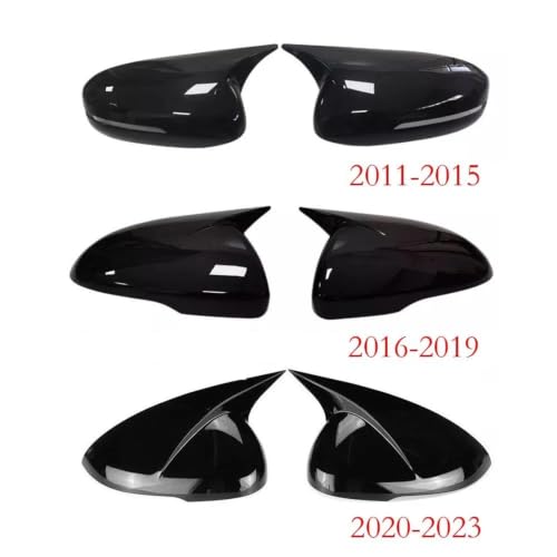 Couvercle rétroviseur Kia Optima K5 coque de protection noire pour modèles 2020 à 2023