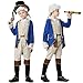 Founding Father Costume Boys Colonial Patriot Revolutionary War Costume Kids Boys