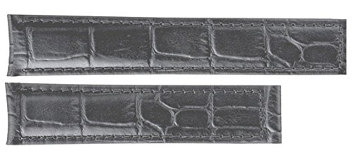 TAG Heuer Carrera Gray Alligator Strap 20mm FC6326