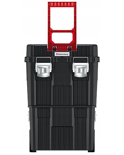 Mobile Tool Chest Rolling Tool Box Trolley 56L DIY Storage On Wheels Lockable Metal Locks Handle Kistenberg 9 Mobile Tool Chest Rolling Tool Box Trolley 56L DIY Storage On Wheels Lockable Metal Locks Handle Kistenberg - Image 9