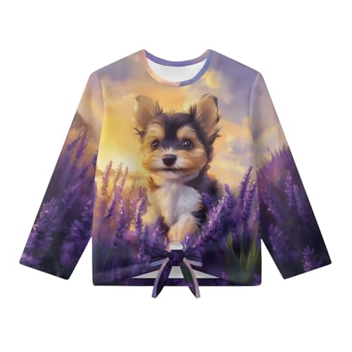 Tshirts for Kids Girls 5-12 Years Cute Fall Clothes Lightweight Tops4