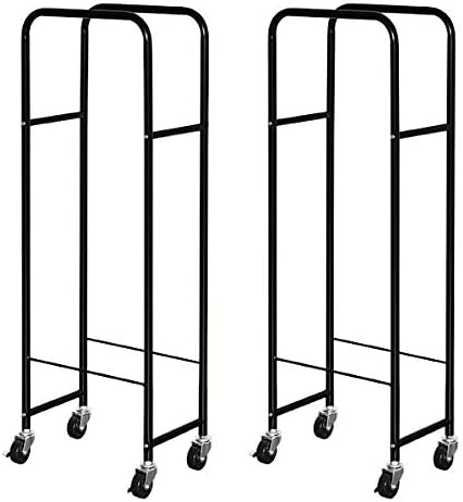 Amazon Co Jp 足立製作所 日本製 薄型 タイヤ ラック カバー付き 2個組 幅18 外径60cmまで対応 車 バイク