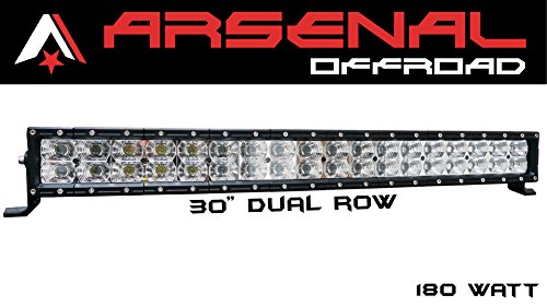 Arsenal Offroad 30" Cree Led Light Bar Dual Row 180W #TOP1