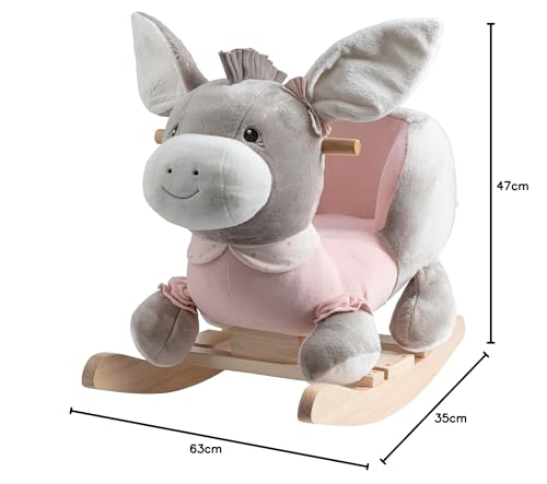 Sterntaler Schaukeltier Esel Emmi Girl Flora Rose