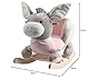 Sterntaler Schaukeltier Esel Emmi Girl flora rose, Zartrosa