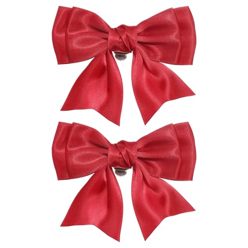 Nœud à chaussures en satin rouge PATIKIL pour sublimer vos tenues de mariage