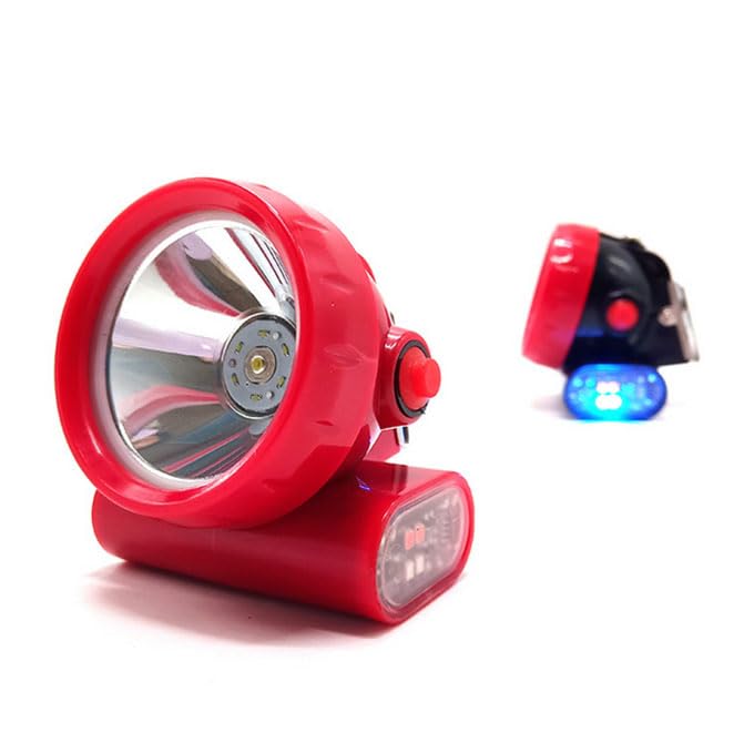 5200mAh Superjasna lampa górnicza LED, 8W akumulatorowa lampa na kask, wodoodporna latarka górnicza IP68, odpowiednia dla górników, tuneli itp.