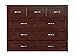 AFI Deerfield Murphy Bed Chest Full, Walnut