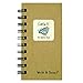 Write it Down series by Journals Unlimited, Guided Journal, Contacts, My Address Book, Mini-Size 3”x5.5”, Kraft Hard Cover, Made in USA