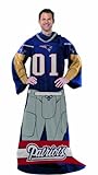 The Northwest Company NFL New England Patriots Full Body Player Comfy Throw
