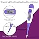 Preview Basalthermometer Digitales Basalthermometer zur Zykluskontrolle Fruchtbarkeitsthermometer Eisprung Messgerät Fruchtbarkeits trackle Thermometer