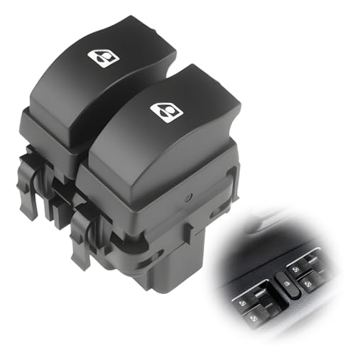 Bouton Leve Vitre, Electrique Interrupteur Leve-Vitre Gauche 8200060045 pour Clio 2