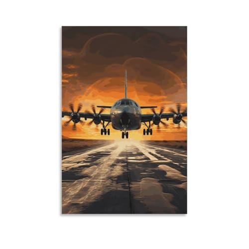 Tableau avion militaire : la solution pour personnaliser un mur de chambre vide
