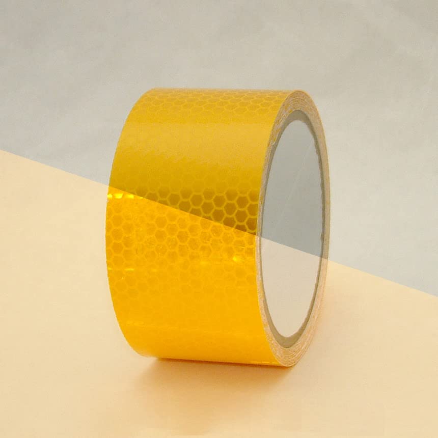 Oralite (Reflexite) 5900 HIP Prismatic-Grade Reflective Tape: 2 in x 15 ft. (Yellow)
