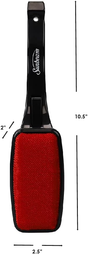 Sunbeam Reversible Lint Brush, Red (1) : Health & Household