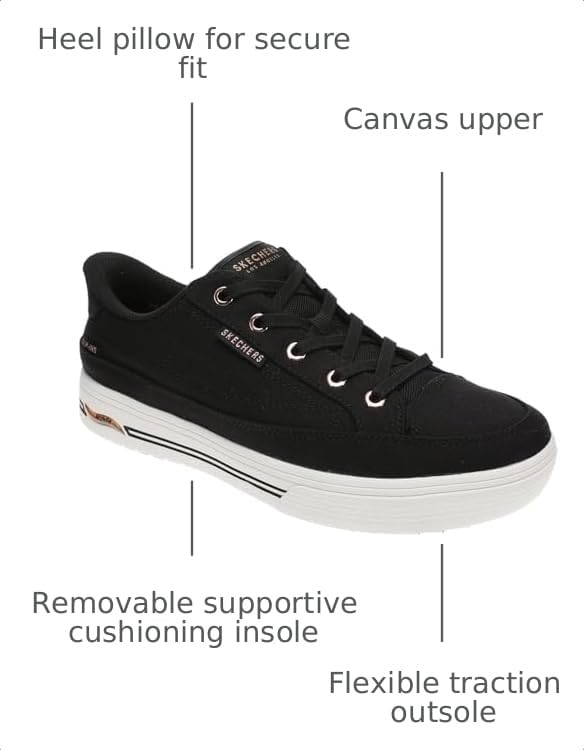 Image of Skechers Women's Arch Fit Arcade-See Ya There Hands Free Slip-ins Sneaker