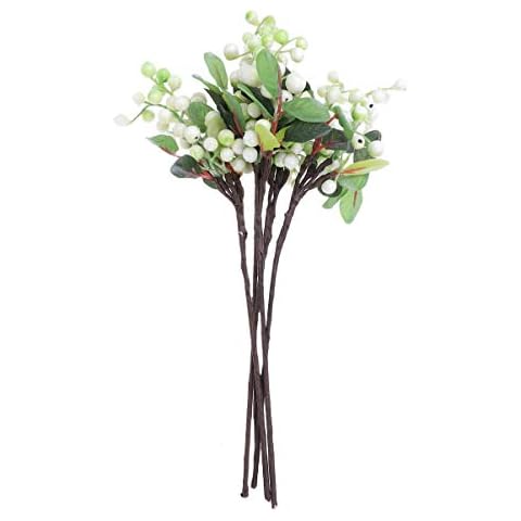 HEALLILY 5 Piezas Bayas Artificiales Realistas para Decoración Cover
