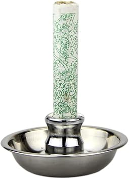 Moxa Roll Stick Extinguisher Holder with Ash Collector Tray Dish Stable Base Moxa Tool