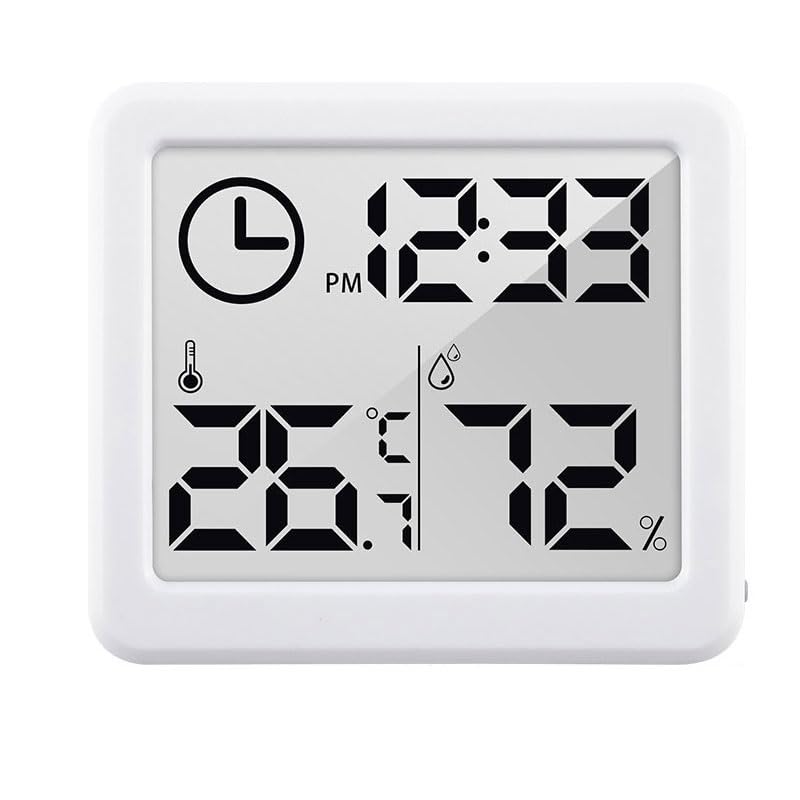 ABS Intelligent Indoor Humidity Meter Electronic Digital Household Thermometer
