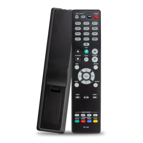 RC-1227 Remote Control for Denon AV Receiver Remote Replacement AVR-X1500H AVR-X1600H AVR-X1700H AVR-S750H AVR-S740H AVR-X2100W AVR-X2600H AVR-S920W AVR-S950H AVR-X3600H AVR-X5200W