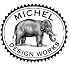 Michel Design Works Large Bath Soap Bar, Dark Cherry